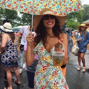 Floral Ruffle Maxi Dress